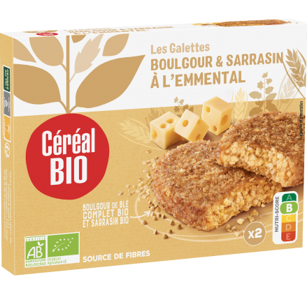 Galettes sarrasin emmental Céréal Bio