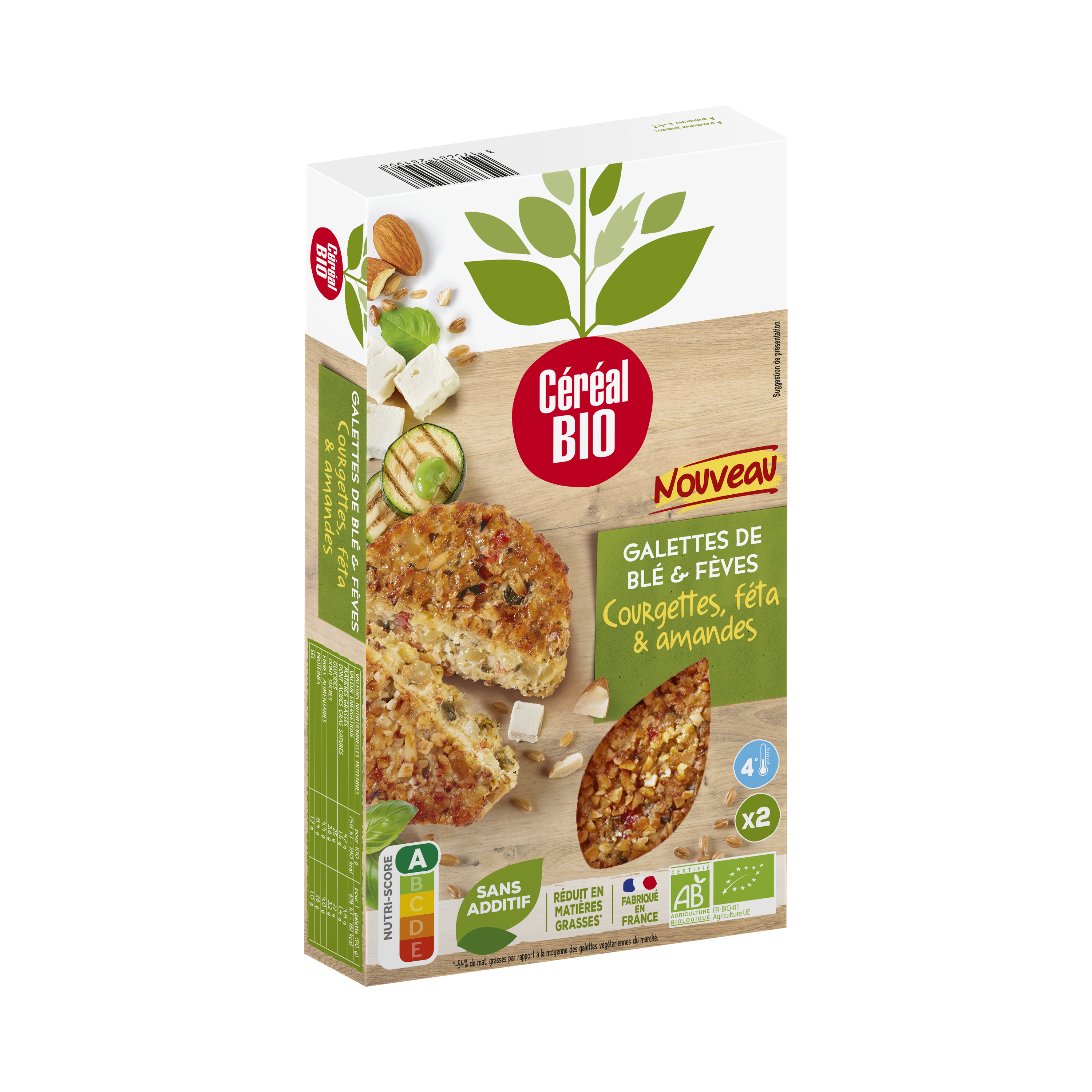 galettes légumineuses