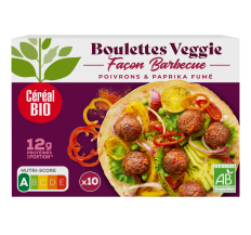 Boulettes Veggie - Façon barbecue paprika fumé & poivrons