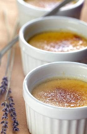 Crème brûlée à la lavande