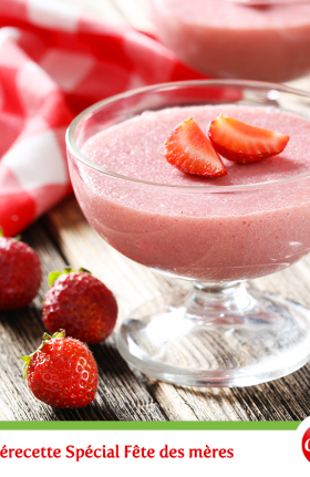 Mousse de fraises