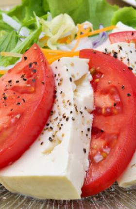 Tofu façon tomates mozza