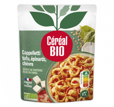 CAPPELLETTI tofu, épinards & chèvre
