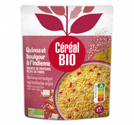 QUINOA & BOULGOUR à l'indienne