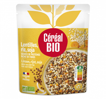LENTILLES riz & soja