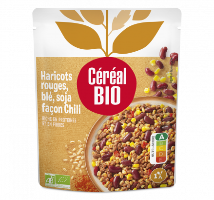 HARICOTS ROUGES BLÉ & SOJA façon chili