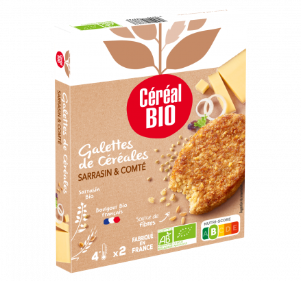 GALETTES CÉRÉALES sarrasin, comté