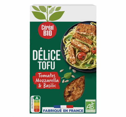 DELICE TOFU tomates mozzarella basilic
