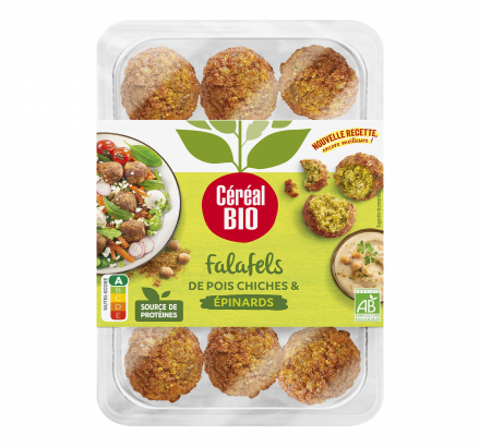 FALAFELS POIS CHICHES épinards