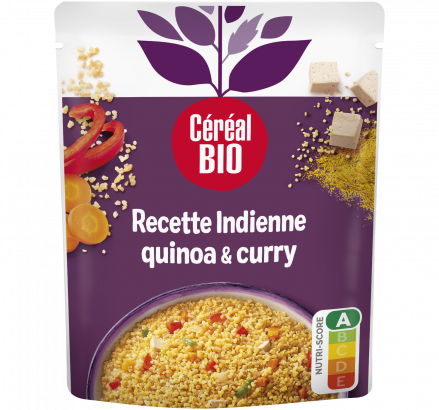 Céréal Bio Quinoa Au Naturel - Sachet Micro-ondable, Rapide Ã