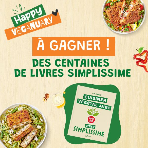 Affiche Happy Veganuary Concours
