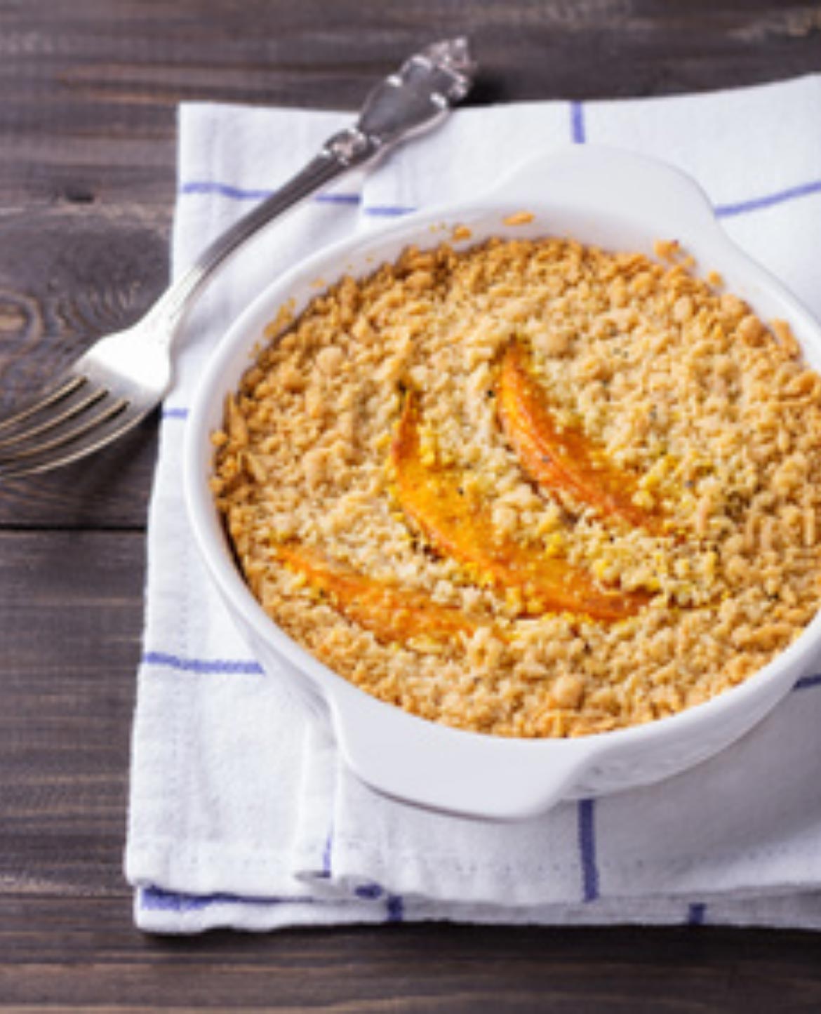 crumble carottes sarrasin