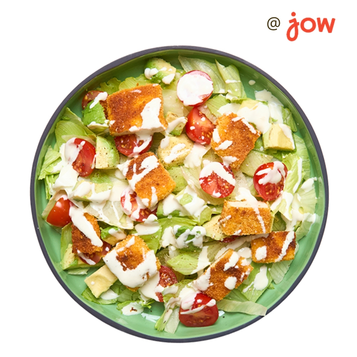 Salade Au Tofu Pané